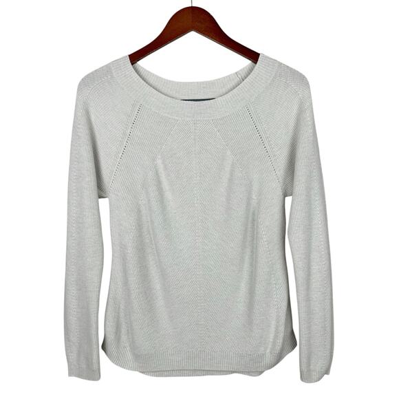 Title nine Sweaters - Title Nine Sweater Pullover Beige Cream Merino Wool Blend Long Sleeve Women's S